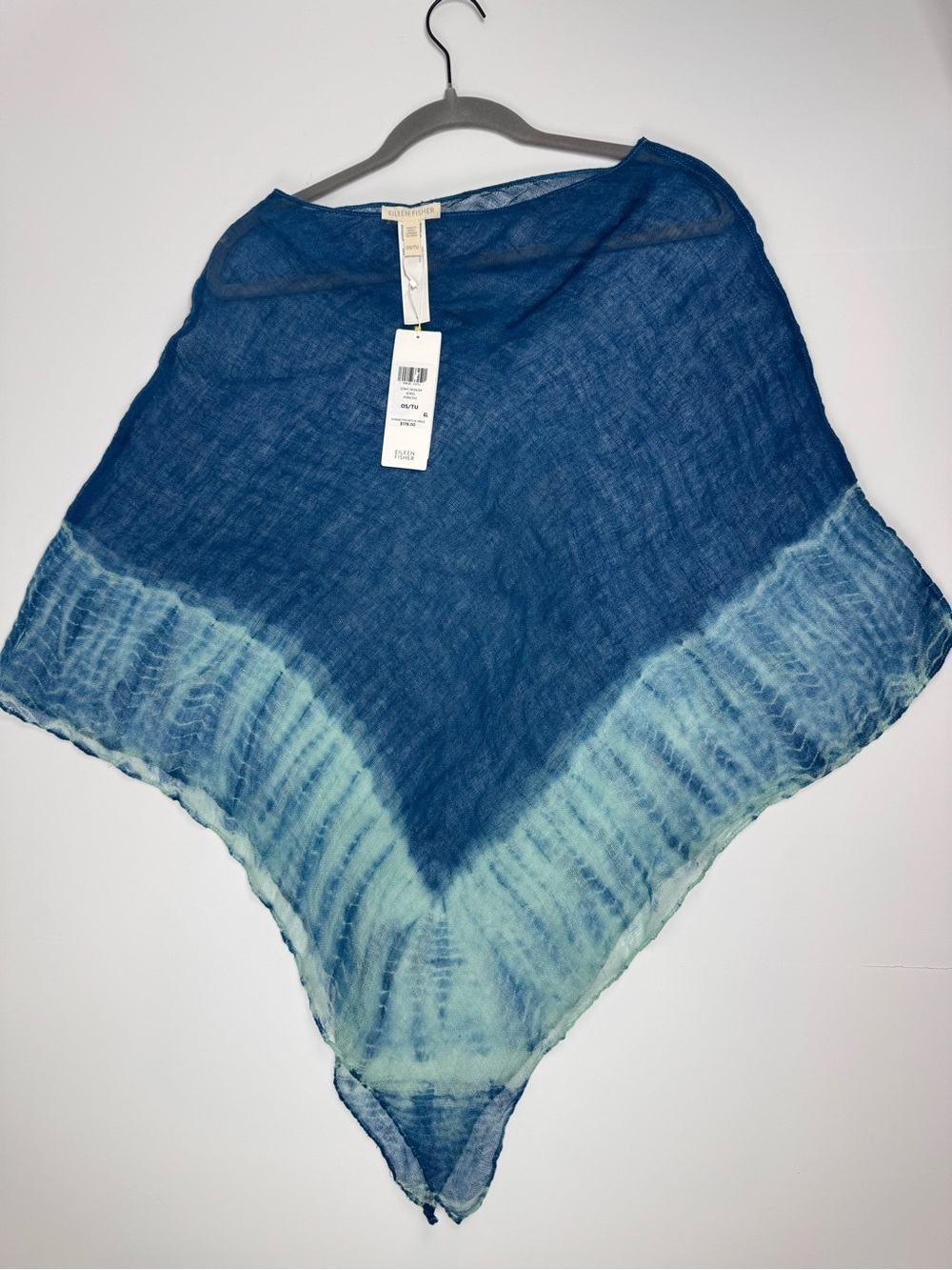 Eileen Fisher Jewel Lightweight Poncho